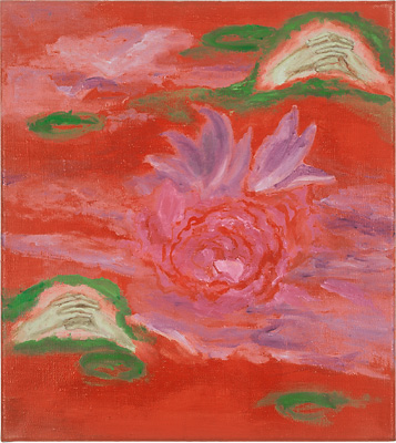 Orchidee - gefaltete Hände