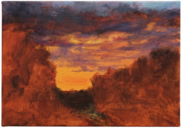 sunset in L 