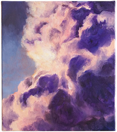 Wolke ultramarin
